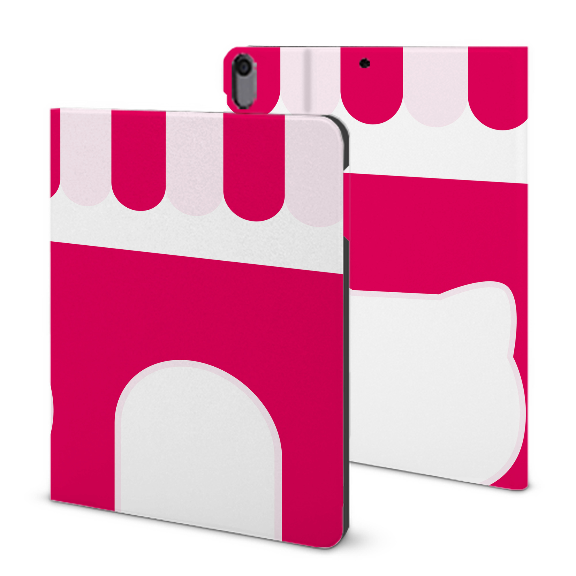（画像用） Hello Kitty ハローキティ IPad ケース ブック型 PUレザー TPU 耐衝撃 軽量 薄型 ペン収納なし 全面保護 IPad 各モデル対応